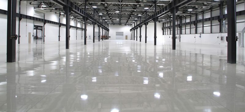 Warehouse floor repairs